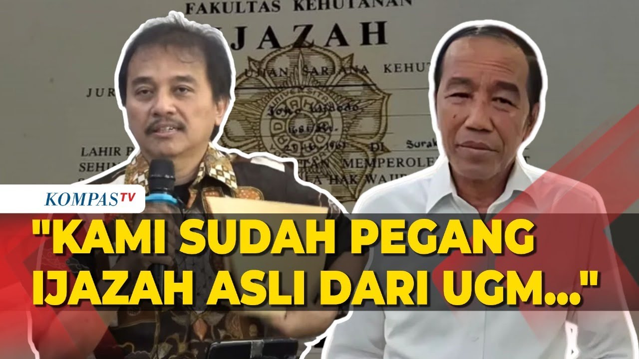 [FULL] Respons Roy Suryo soal Status Kasus Ijazah Jokowi Naik ke Penyidikan: Kami Pegang Ijazah Asli