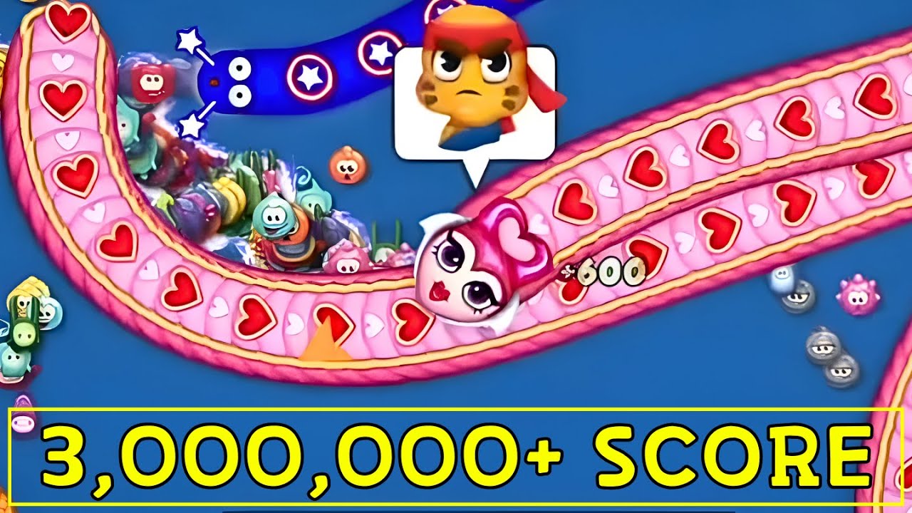 wormzone.io gaming | biggest trap |  wormzone viral short
