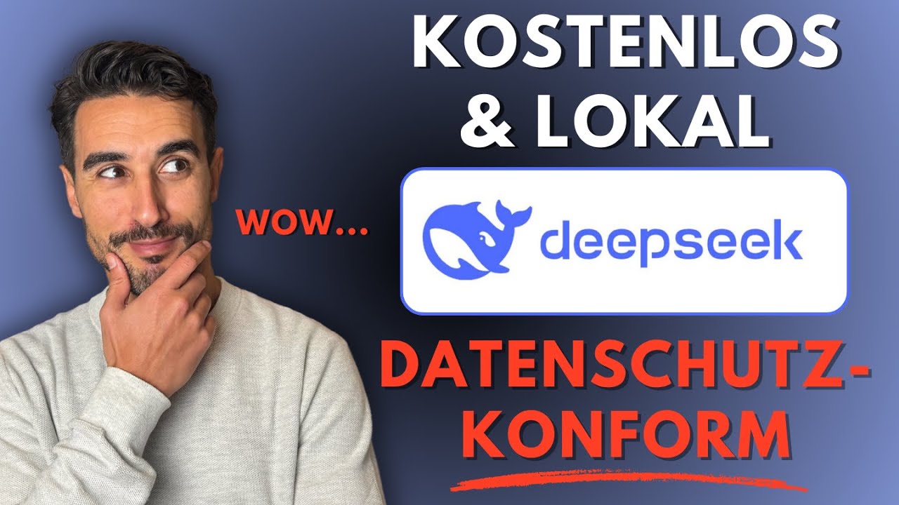 DeepSeek lokal nutzen – Sicher, kostenlos & ohne Datenrisiko! (Deutsch)