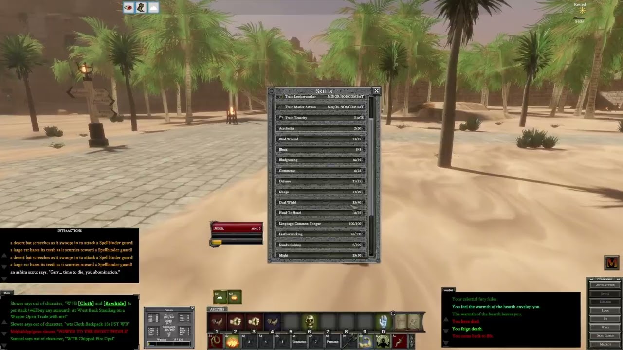Leveling Monk plus 2nd sash quest - Monsters and Memories Beta