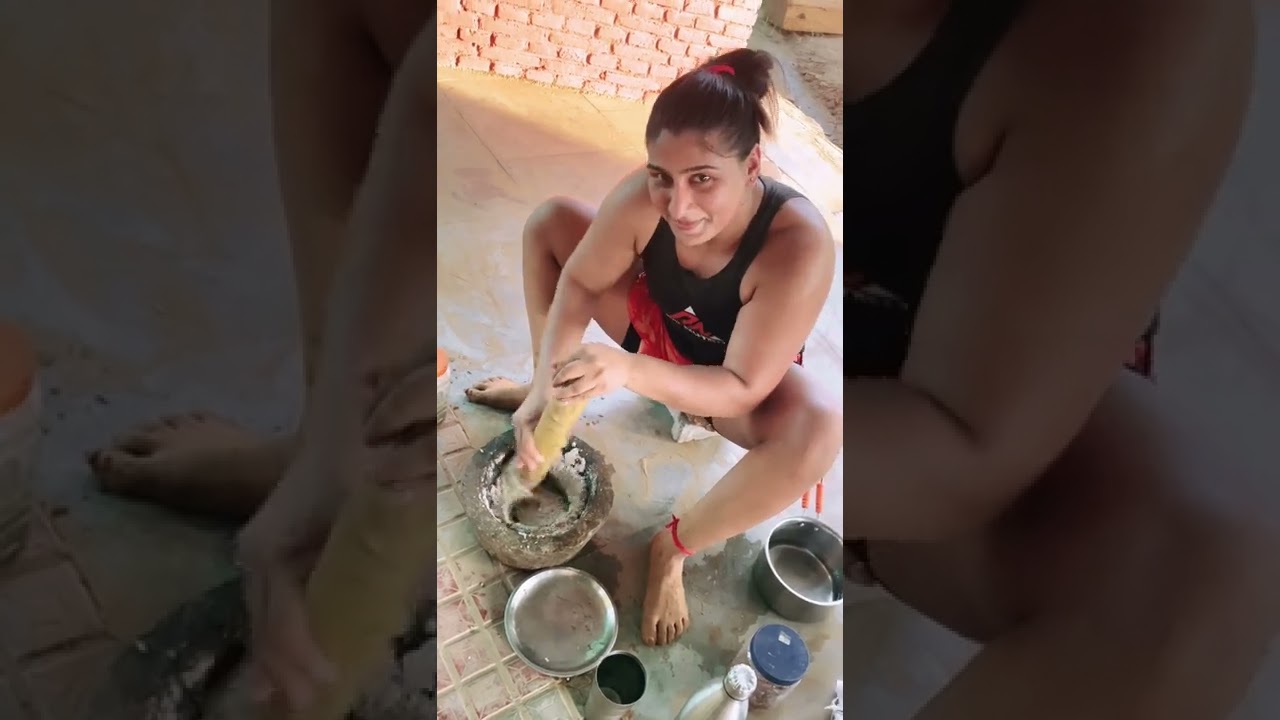 Desi Dose for workout 💪💪 || Rounak wrestler diet #shorts