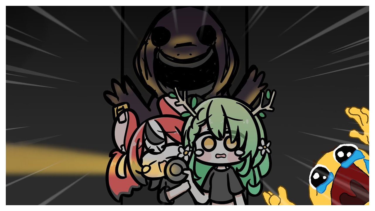 Fauna and Bae went to a bunker, scared each other, and met a scary Barney