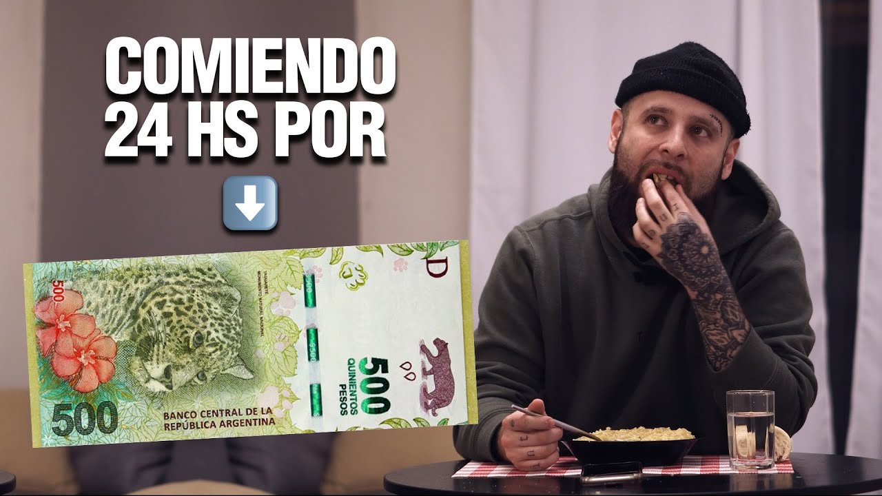 24 hs comiendo por $500
