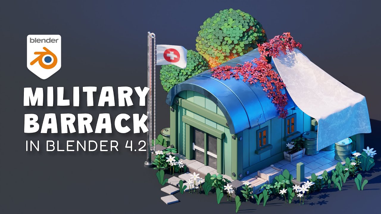 Creating an Isometric Scene in Blender 4.2