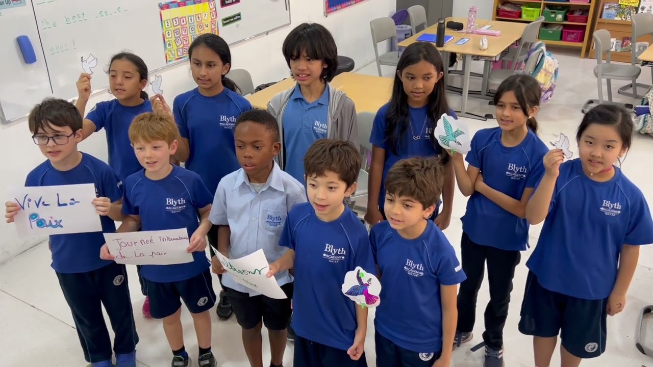 Blyth Academy Peace Day Video Presentation November 10, 2022