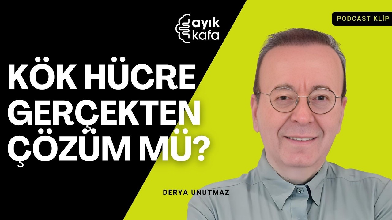 Bağışıklık Sistemi Yaşlanınca Ne Olur? Peptitler ve Kök Hücreler | Prof. Dr. Derya Unutmaz