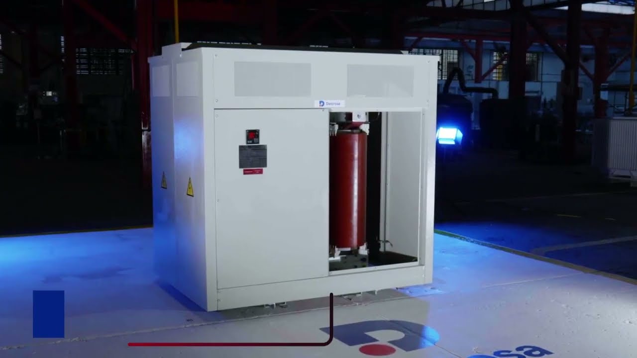 Transformador seco encapsulado en resina