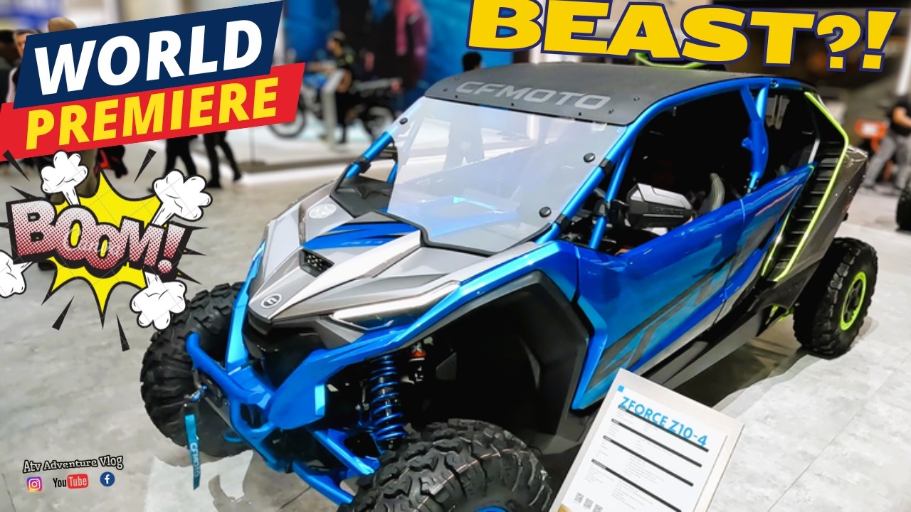 The Beast Unleashed❗️❗️ 🔥 CFMOTO ZFORCE Z10-4 (2026) 🚀 Unleashed at EICMA 2025!