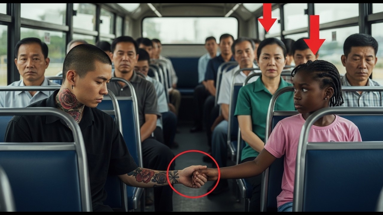 215. Little Black Girl Held His Hand on the Bus — The Korean Mafia Boss Made a Choice