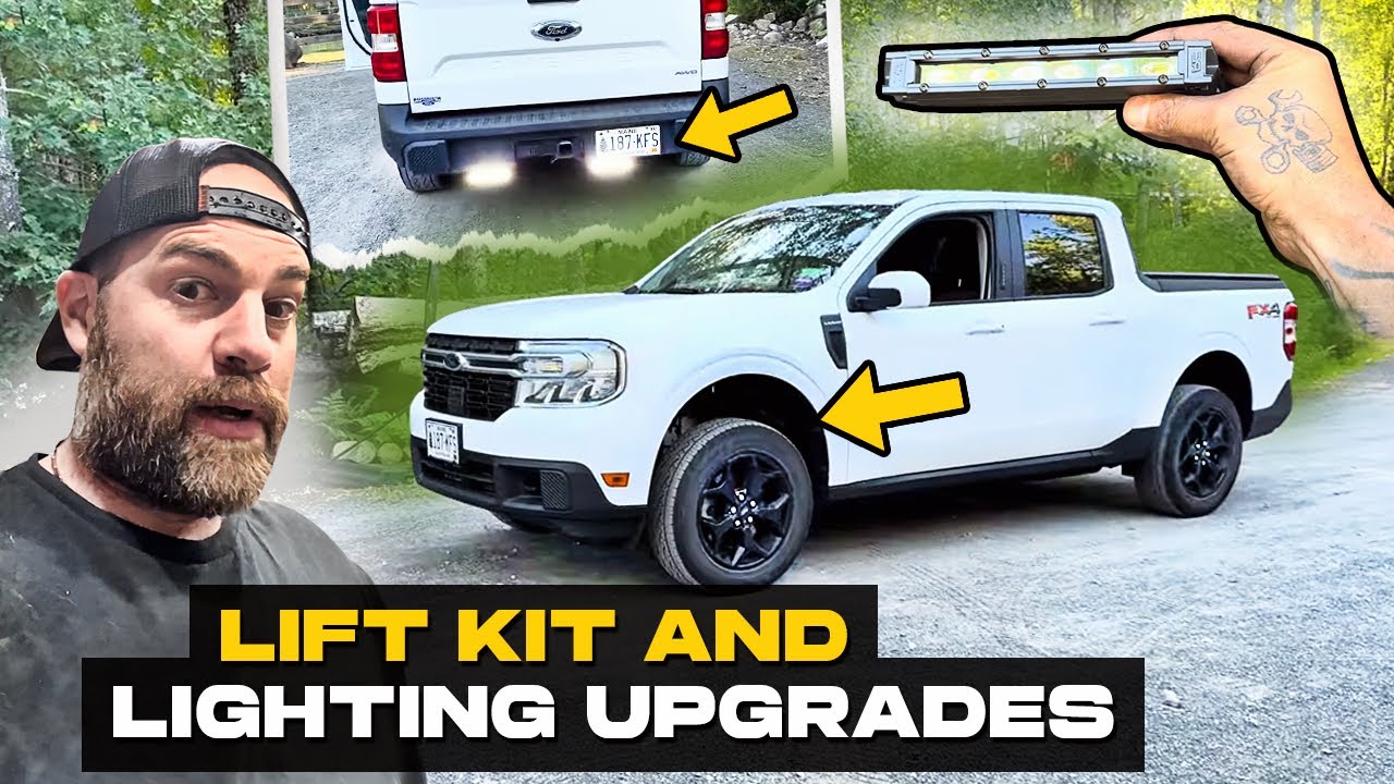 Ford Maverick lift kit and Lighting Upgrades