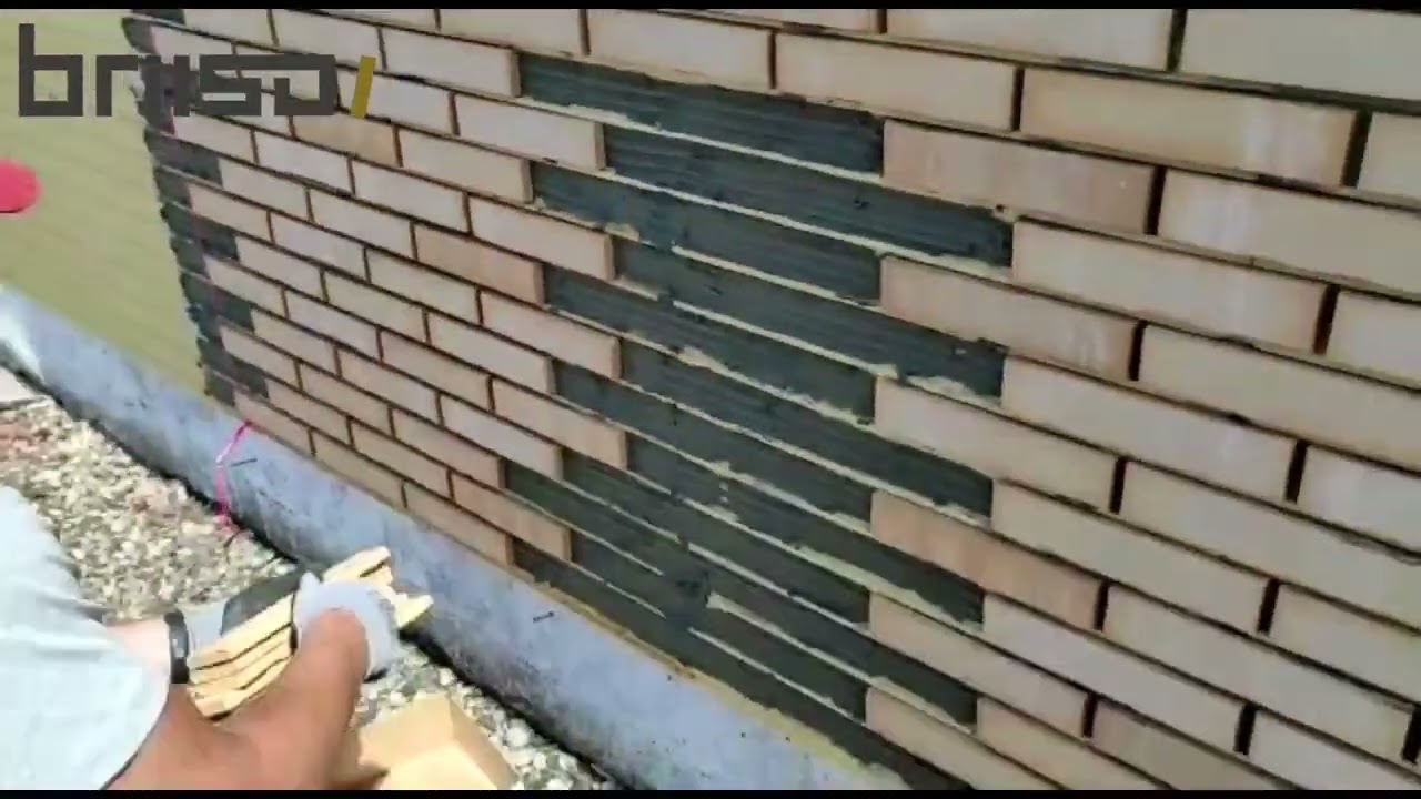 Montage af teglskaller