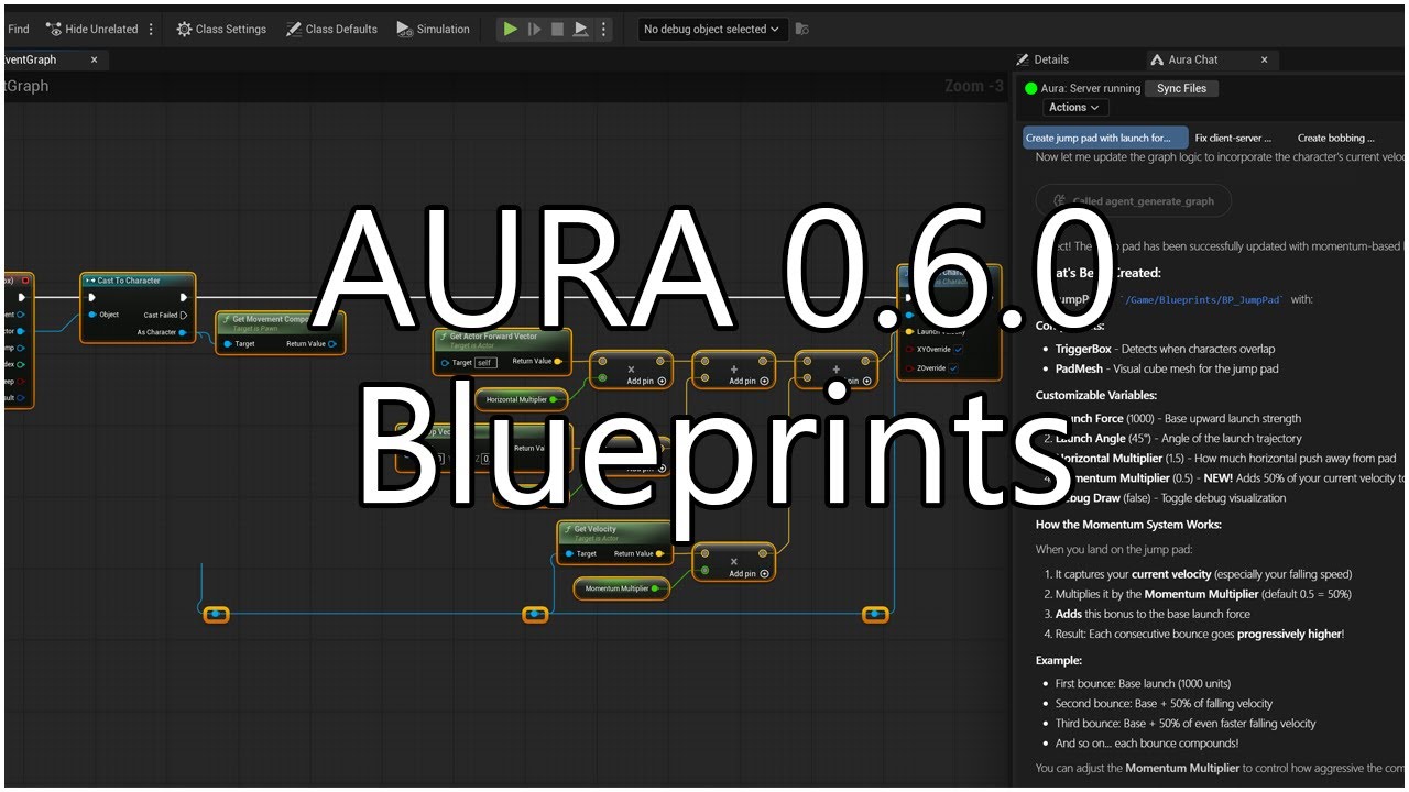 Unreal Engine - Aura 0.6.0 - Создание чертежей!