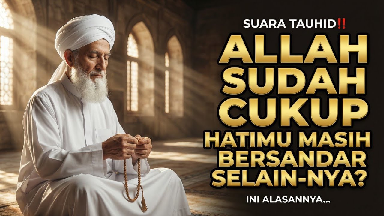 SUARA TAUHID‼️ALLAH SUDAH CUKUP, Inilah Alasan Hatimu Masih Bergantung Selain-Nya