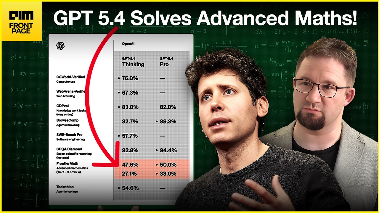 GPT-5.4 Pro достигает 38% успеха на FrontierMath. Почему это важно?
