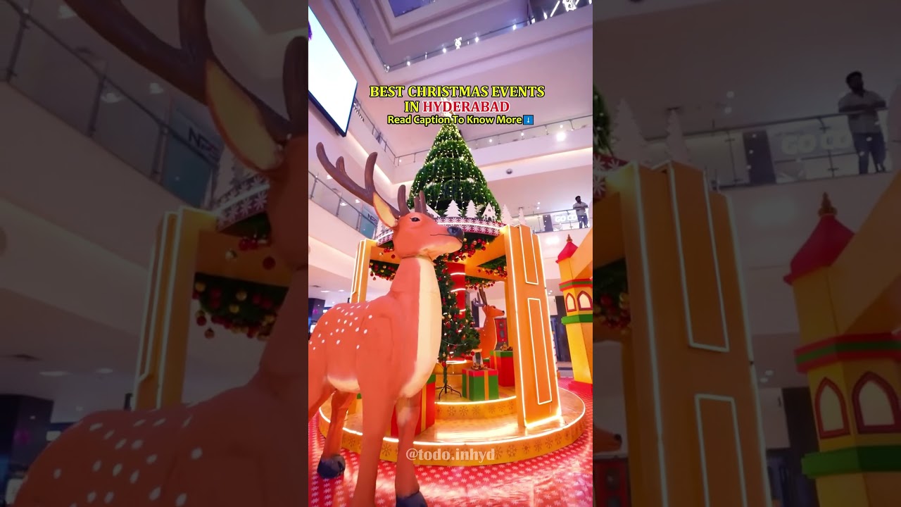 Best Christmas Events In Hyderabad 🎅🎄❄️☃️🎁🦌 || 