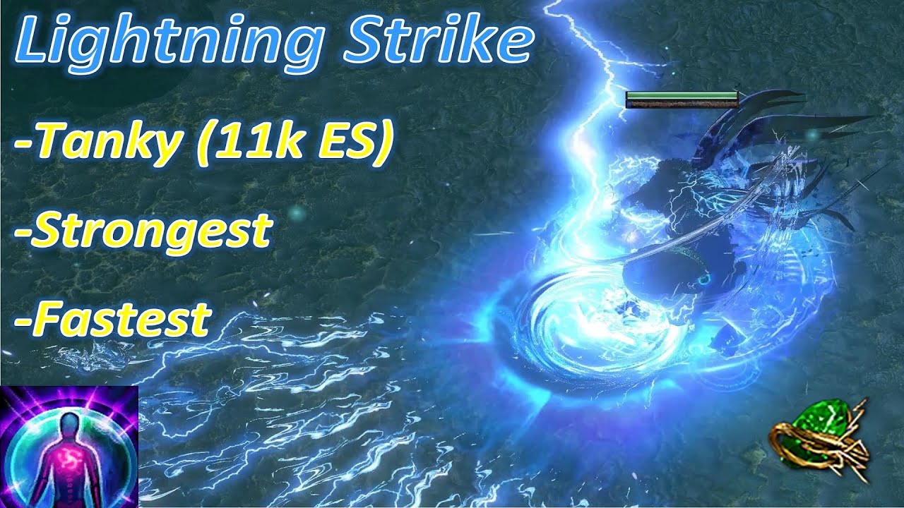 Path of Exile 3.12 - (Fastest) Lightning Strike build