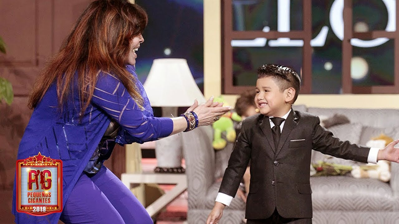 Giovani es el galán de telenovelas con el que Verónica Castro siempre soñó | Pequeños Gigantes