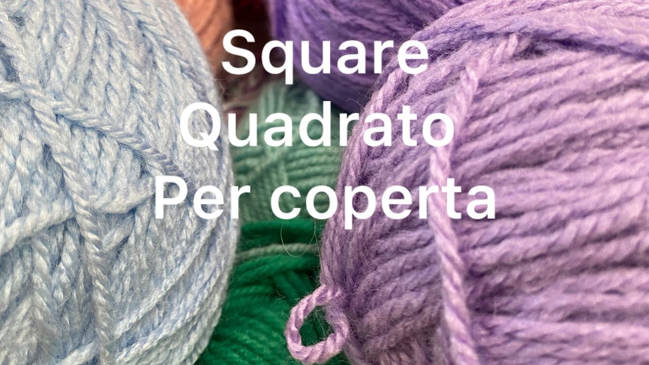 Square quadrato per coperta