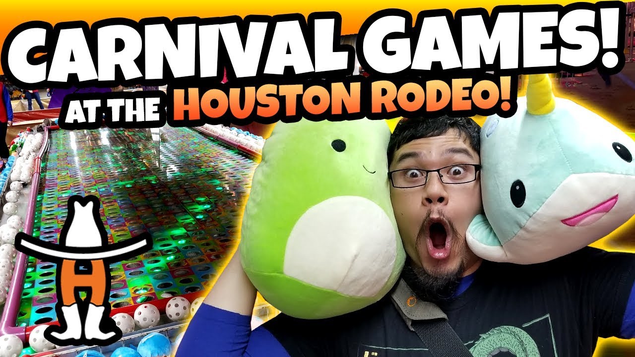 Ready for MORE Carnival Games at RODEO HOUSTON? Carnival Wins at the Houston Rodeo 2019!