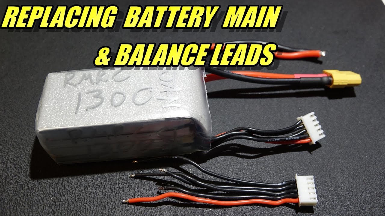 Replacing LiPo Main/Balance Leads