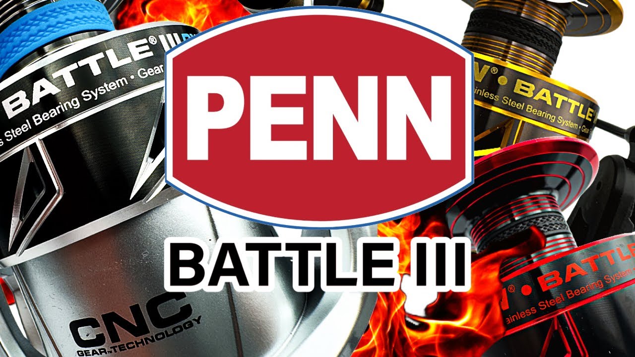Tackle Tuesday | Penn Battle III Review | looking at the 3 models in this range