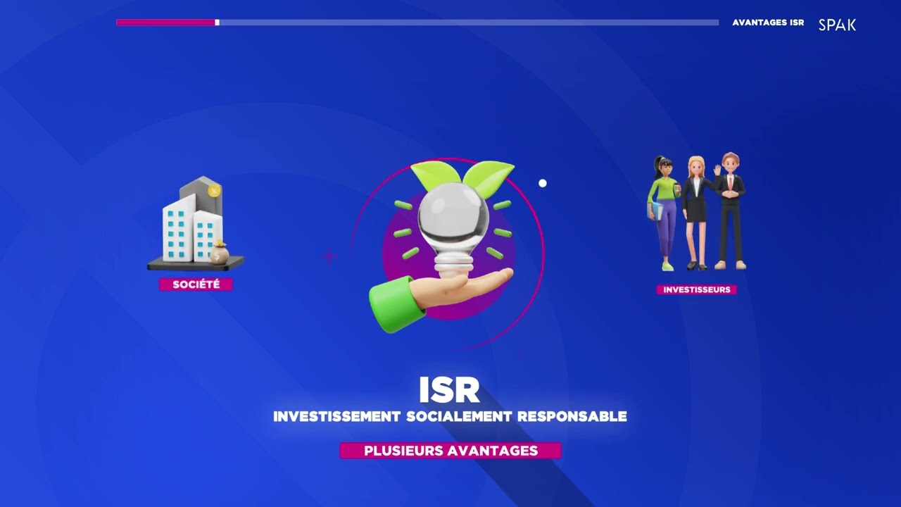 Quels sont les avantages de l'ISR ?
