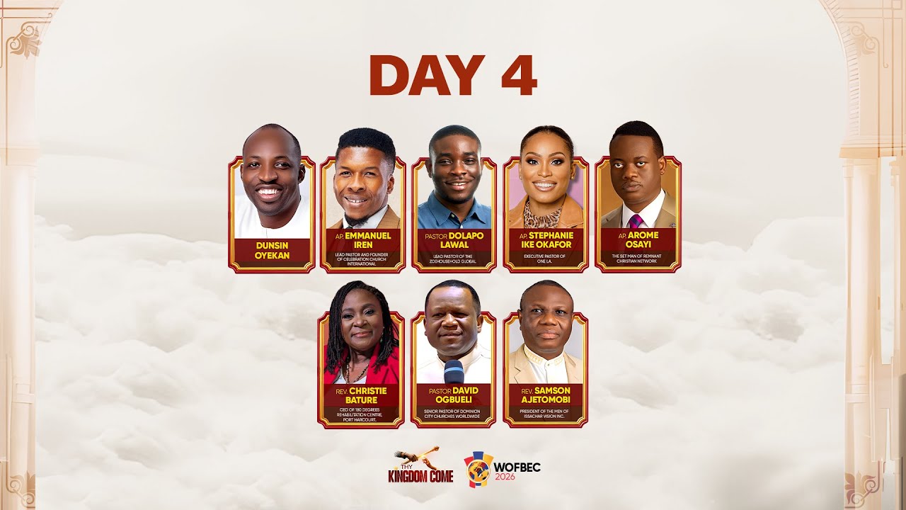 WOFBEC 2026 || DAY 4 || EVENING SESSION || THY KINGDOM COME || 5TH JANUARY 2026