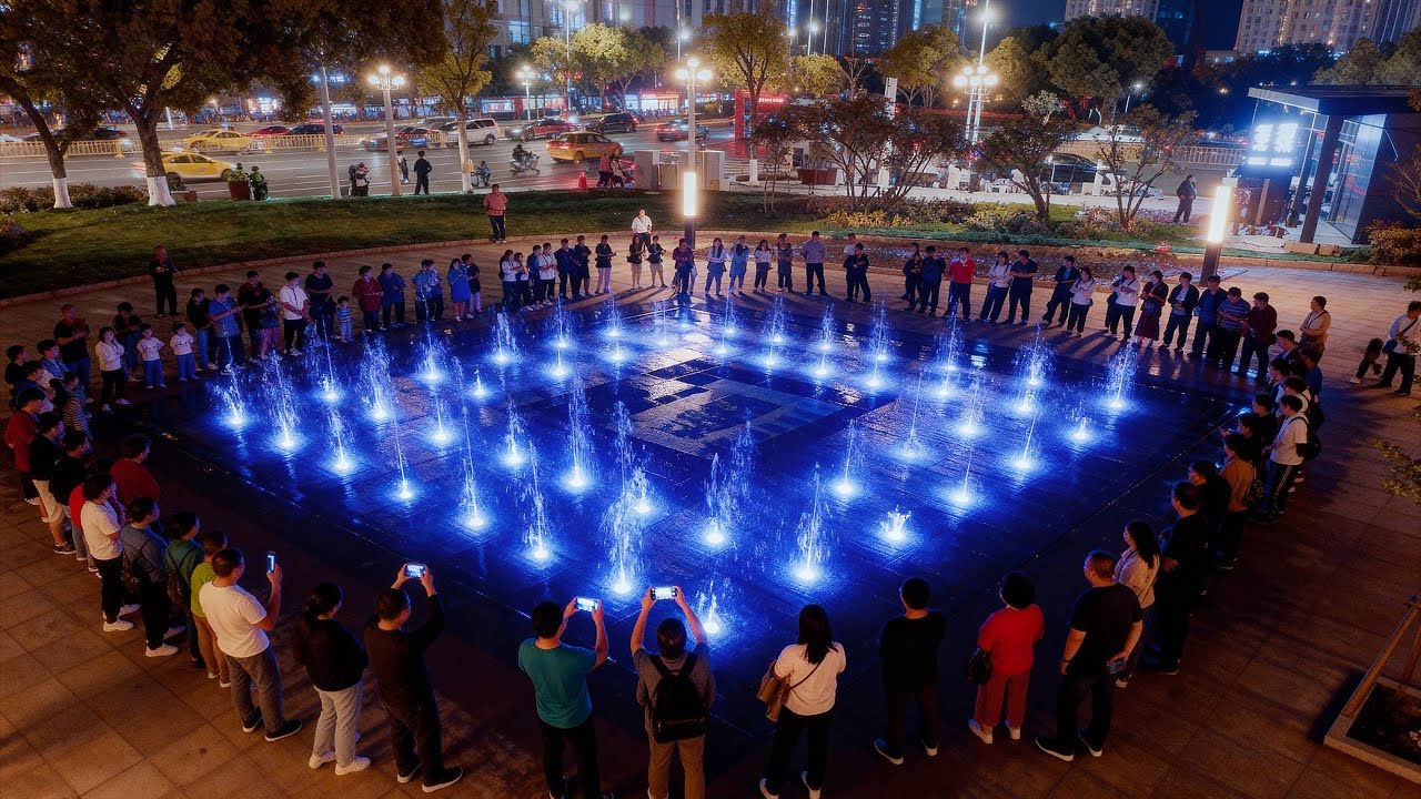 Music Fountain + Interactive Fountain | Stunning Water Show | Smart Water Features by MOKA SFX