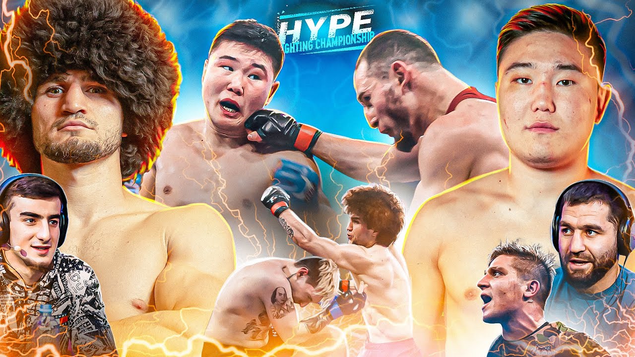 Эмиль Новрузов VS Муратбек Касымбай - полуфинальная БИТВА! Массовый КИПИШ в клетке. Двойной нокаут!