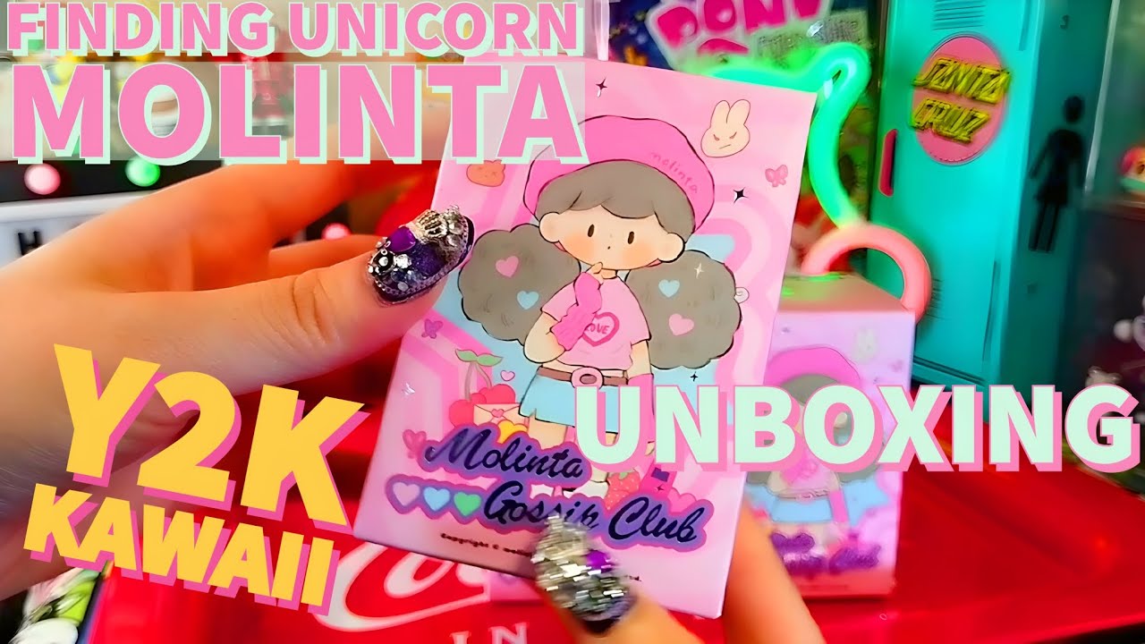 【F.UN】FINDING UNICORN x Molinta 🩷「ゴシップクラブ」シリーズ UNBOXING 