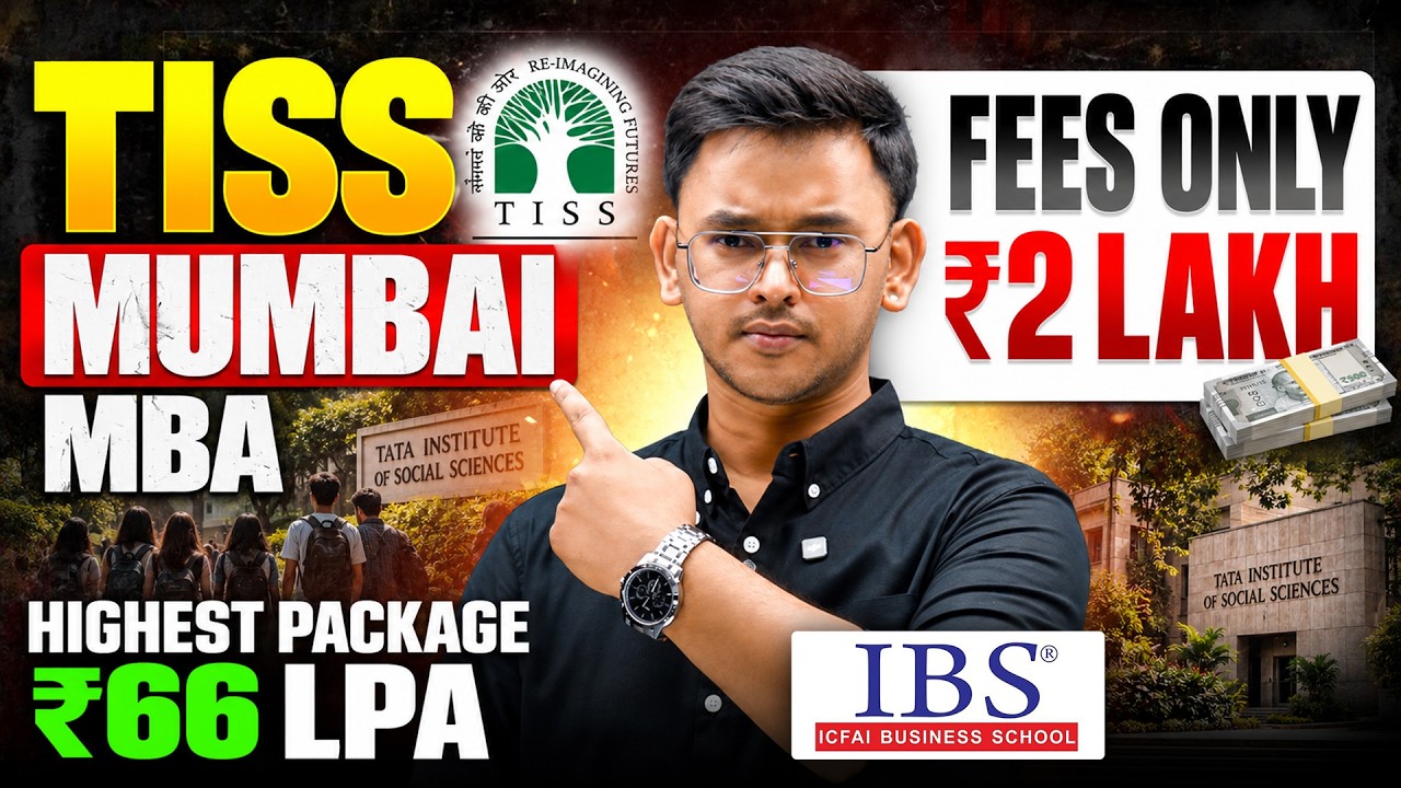 TISS Mumbai 2026 MBA Admission 🚨 | Selection Criteria + CAT 2026 Cutoff | Low Fees High Salary MBA