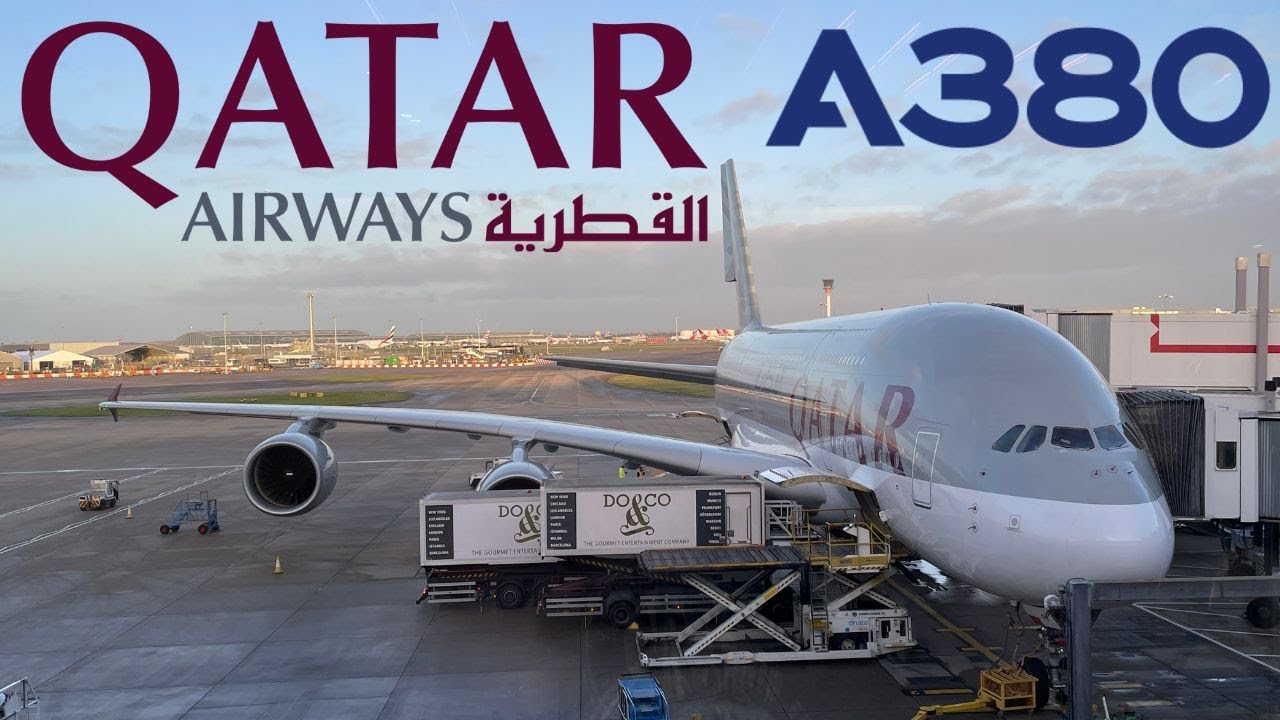 QATAR Airways Airbus A380 🇬🇧 London Heathrow LHR to DOH Doha 🇶🇦 [SHORT FLIGHT REPORT]