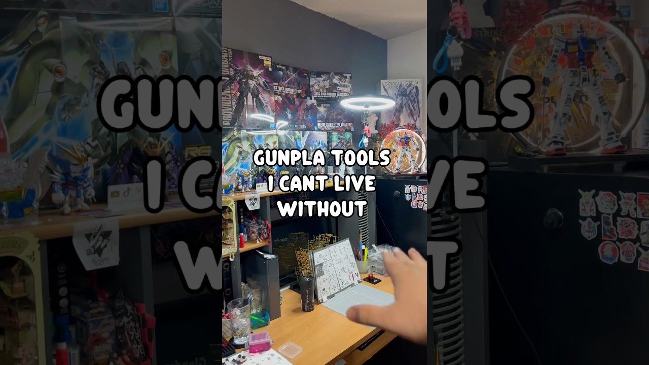 My top 5 essential gunpla tools #gunpla #gundam #gundamcommunity #modelkit #bandai #gunplabuilder