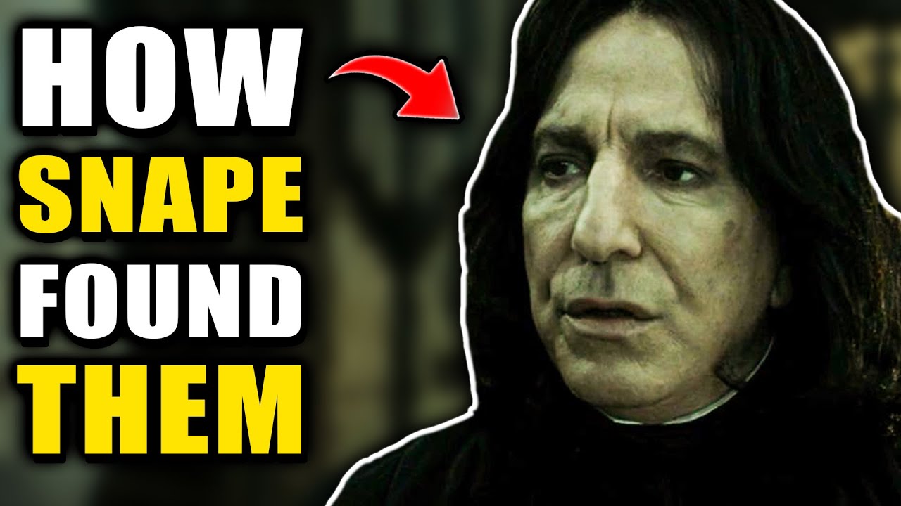 How Did SNAPE Find Harry HORCRUX Hunting? - Harry Potter Explained