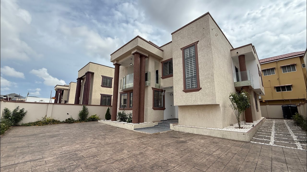 Beautiful 4bedrooms in a gated community at East Legon Hills for sale ||Tour 310|| 📞+233503373419
