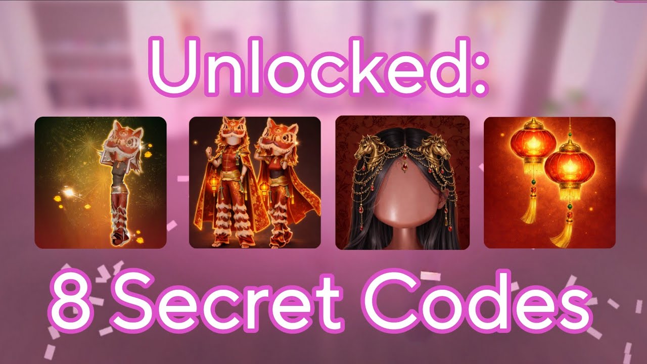 *8 секретных кодов* Новогоднее платье по лунному календарю #dresstoimpresscodes #dticodes