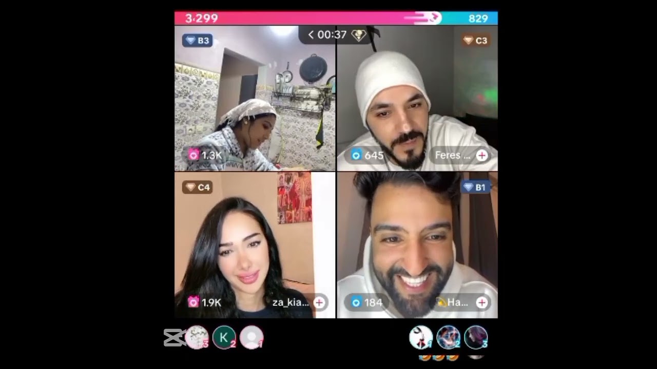 لايف اليوم مع حمزة وفاطمة زهرة وزكية وفارس 