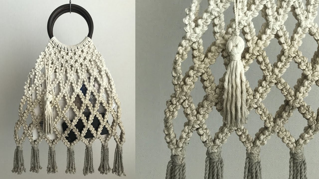 DIY Macrame bag #7 / 마크라메 가방 #7
