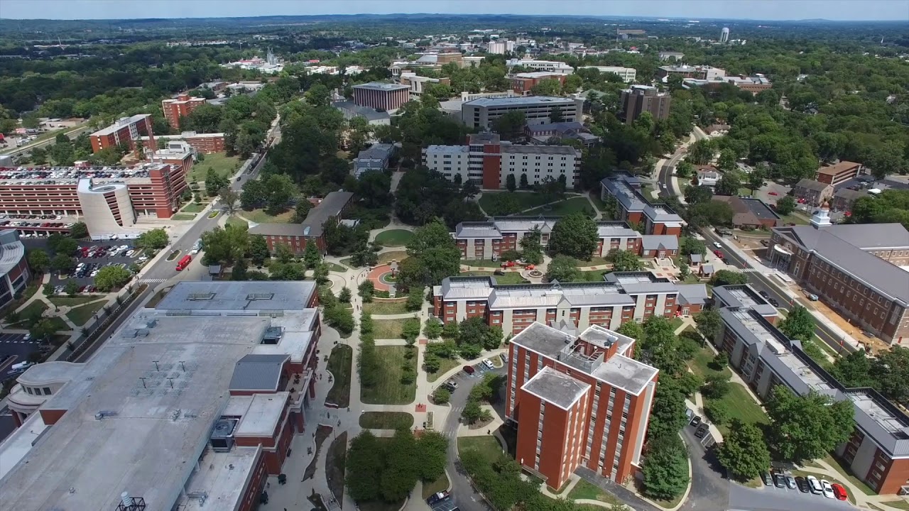 4k Drone Footage of Western Kentucky University | USA
