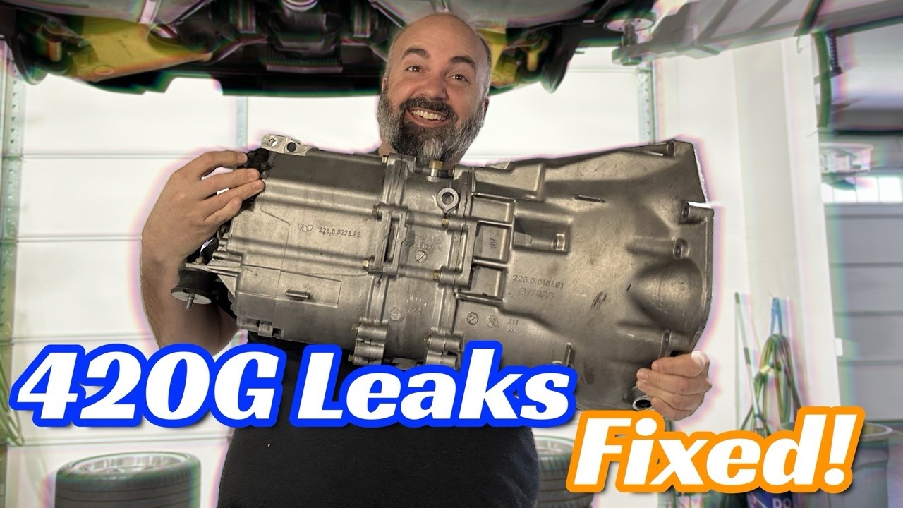 BMW Getrag 420G Transmission Leak Fix | Removal & Reseal for 540i, M5, M3