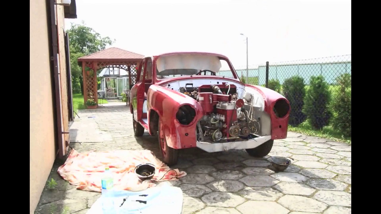 Syrena 105 - renowacja remont odrestaurowanie DIY