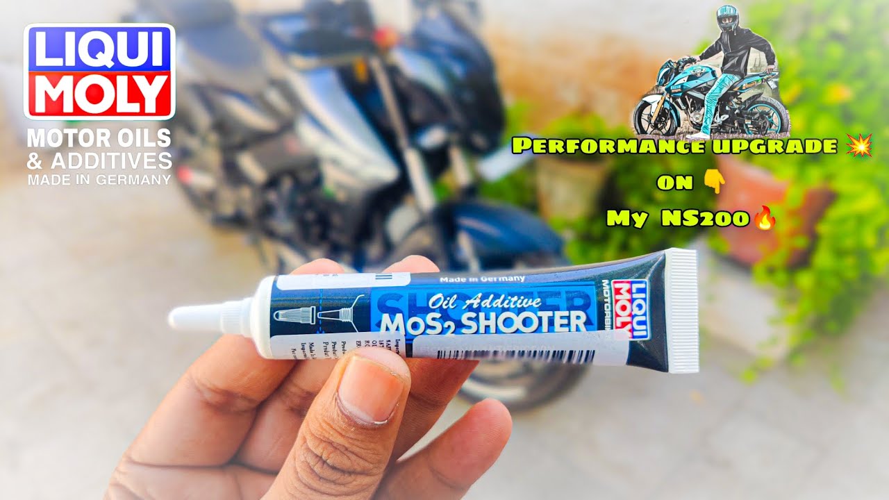 Liqui Moly Oil Additive MOS2 SHOOTER    || Full details || Performance upgrade  🔥#ns200 #liquimoly