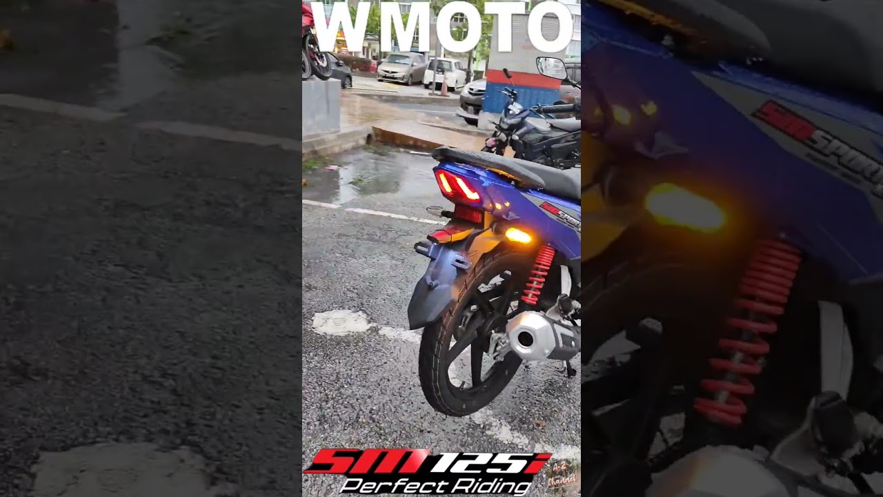 WMOTO SM125i - KAPCAI MARHEAN PERTAMA HADIR PAKAI METER FULLY LED & LAMPU FULLY LED!!! #wmoto