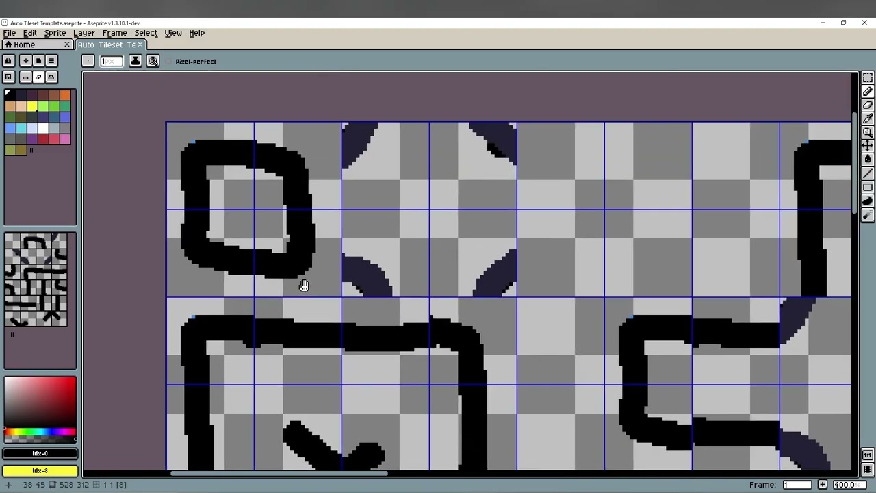 RPG Maker MZ Autotile Template