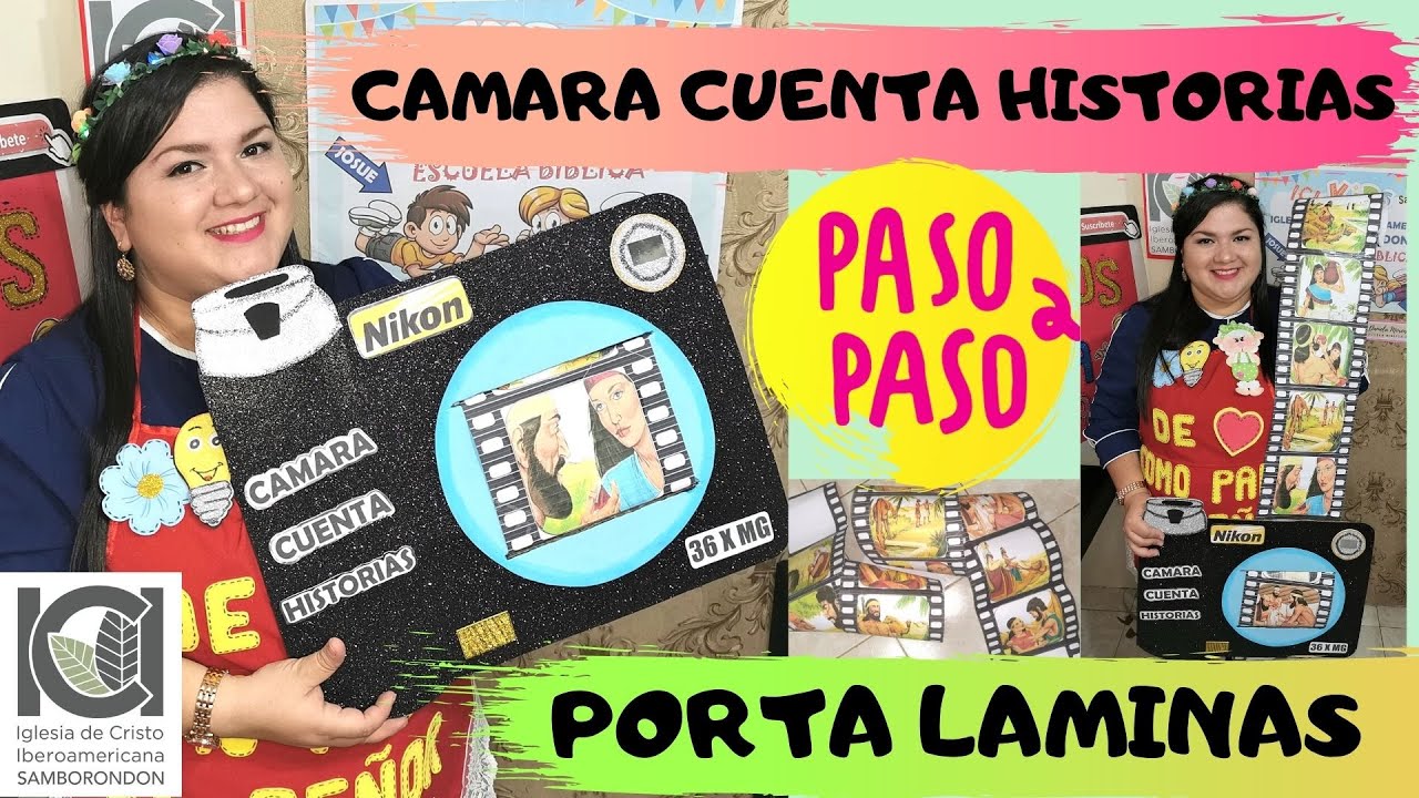 CAMARA PORTA LAMINAS - CUENTA HISTORIAS - UNA ESPOSA PARA ISAAC - RECURSO VISUAL - CLASES VIRTUALES
