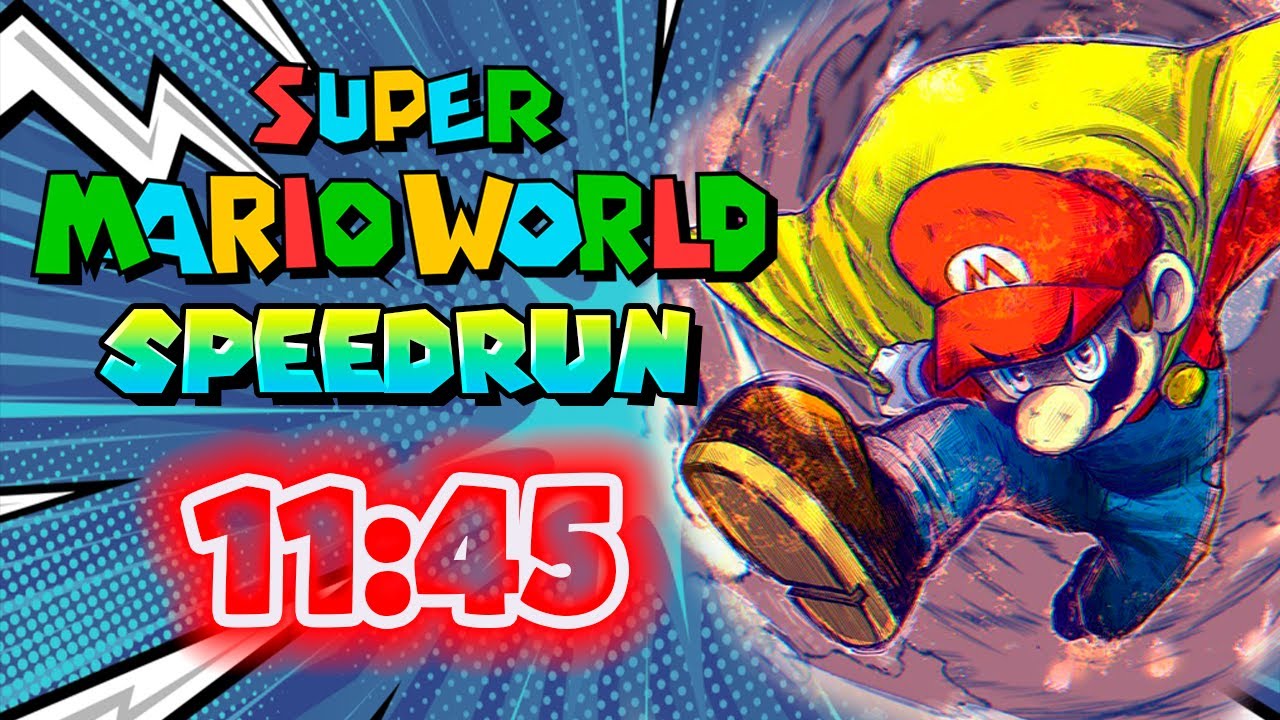 Super Mario World Speedrun 🏁 11 Exit Glitchless