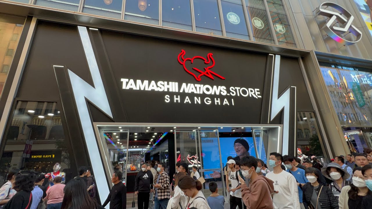 【Vlog】TAMASHII NATIONS STORE SHANGHAI 上海魂商店