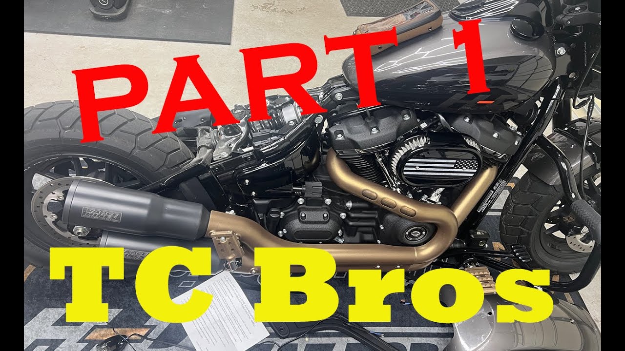 Part 1: Fat Bob license plate relocation bracket!