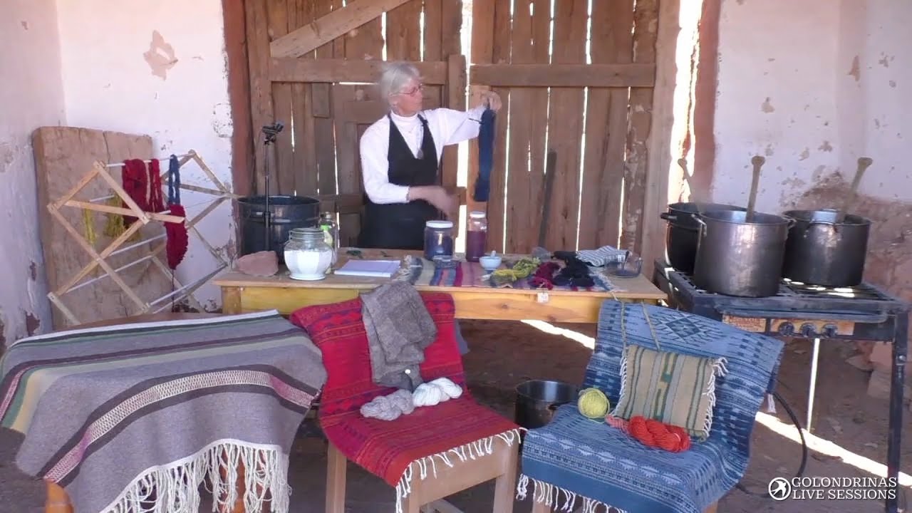 Golondrinas Live Sessions - The Art and Tradition of Wool Dyeing