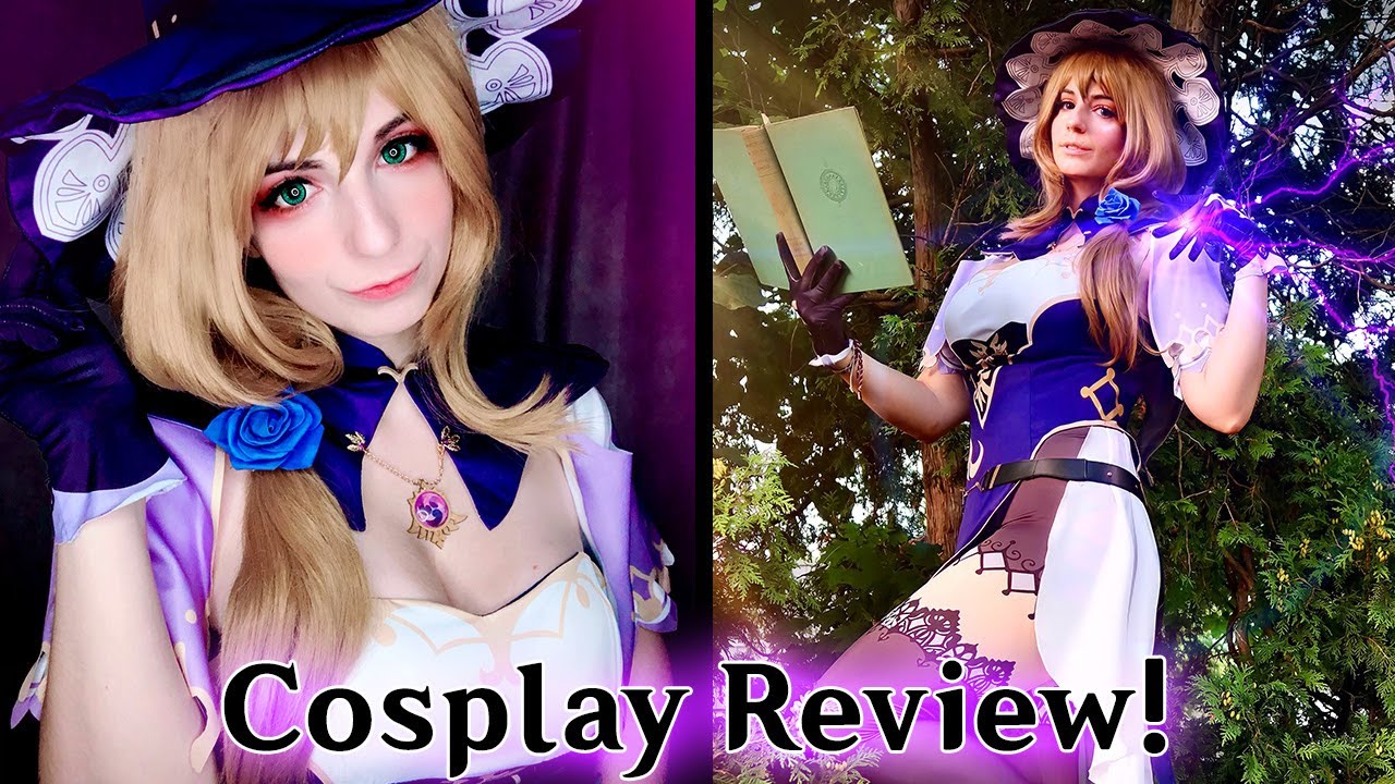 Genshin Impact Lisa Cosplay Review! [Cosplay at Home Vlog - ft. Role Cosplay & L-Email Wig]